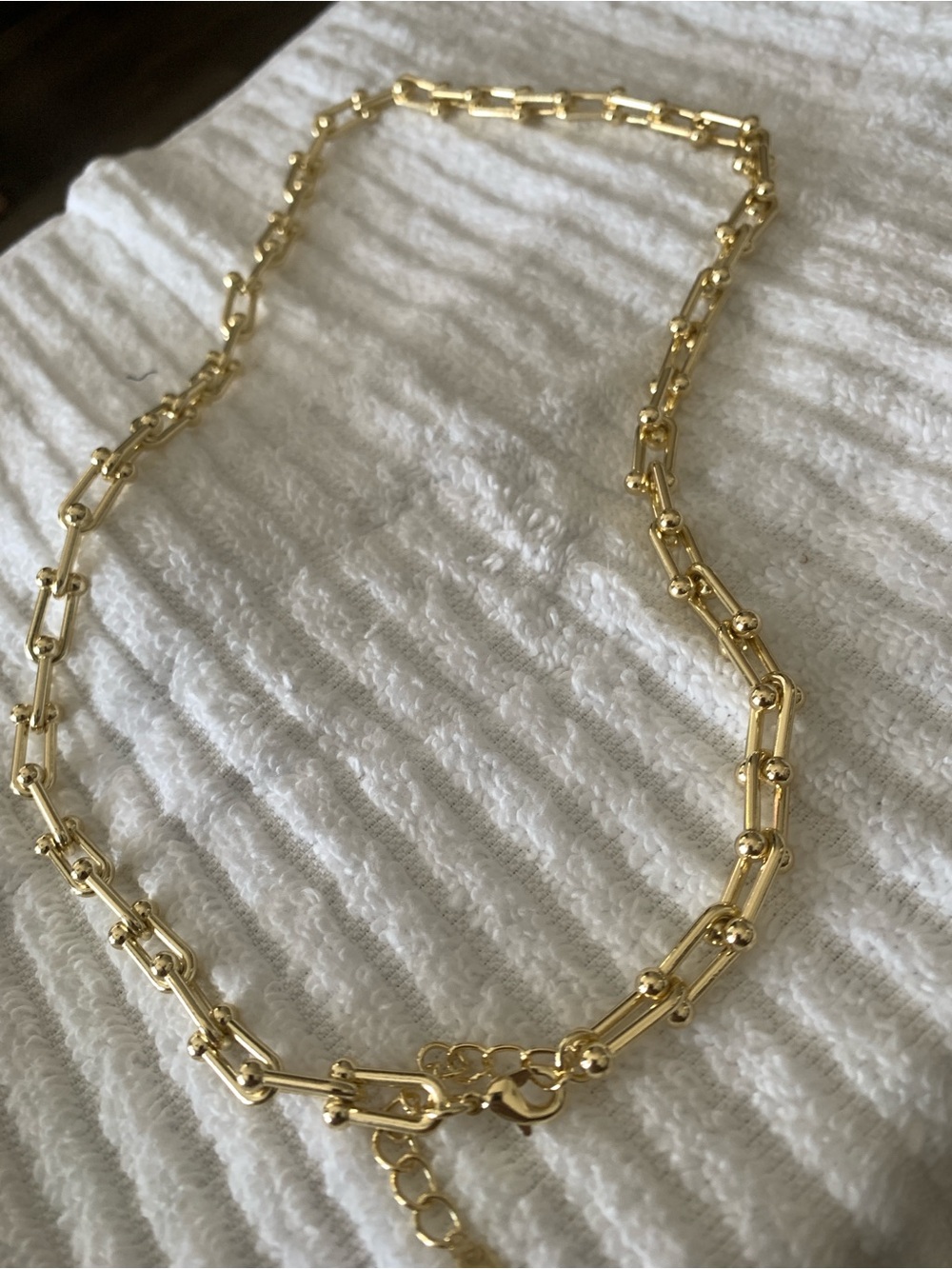 Gold Link Chain Necklace - Women Jewelry